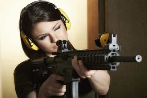 Gdańsk: Extreme Gun Shooting Experience