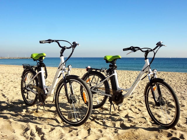 Tour giornaliero di Barcellona in bicicletta elettrica di 3 ore