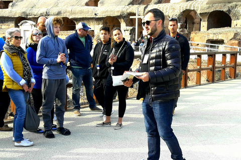 Roma: Visita al Coliseo, la Arena de los Gladiadores y el Foro RomanoColiseo Arena de los Gladiadores y Foro Romano Visita autoguiada
