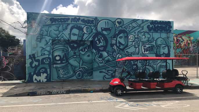 wynwood art district 1hour buggy street art tour