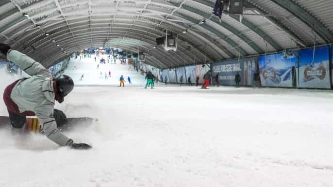 moscow 2hour indoor snow center experience