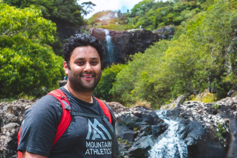Mauricio: lo más destacado de Tamarind Falls, viaje de senderismo de 3 horasCaminata con punto de encuentro