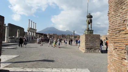 Das antike Pompeji und der Vesuv: Geführte Tour ohne Anstehen
