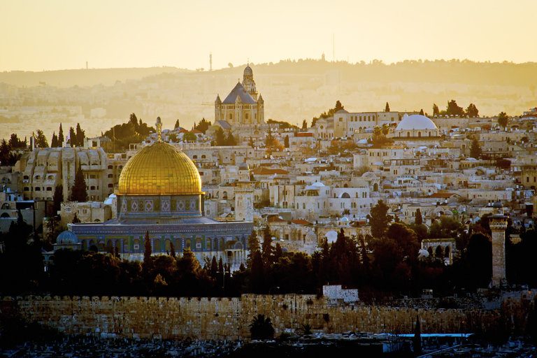 Desde Jerusalén: tour de día completo por la ciudad vieja y el mar MuertoTour francés