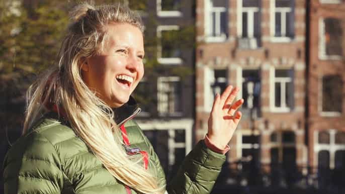 amsterdam jordaan district tour with a german