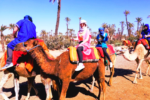 Marrakech : demi-journée avec buggy, tour en chameau et spa