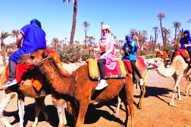 Marrakech : demi-journée avec buggy, tour en chameau et spa