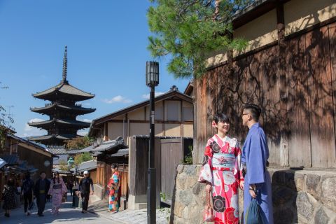Kyoto: fotoshoot met een privé-vakantiefotograaf