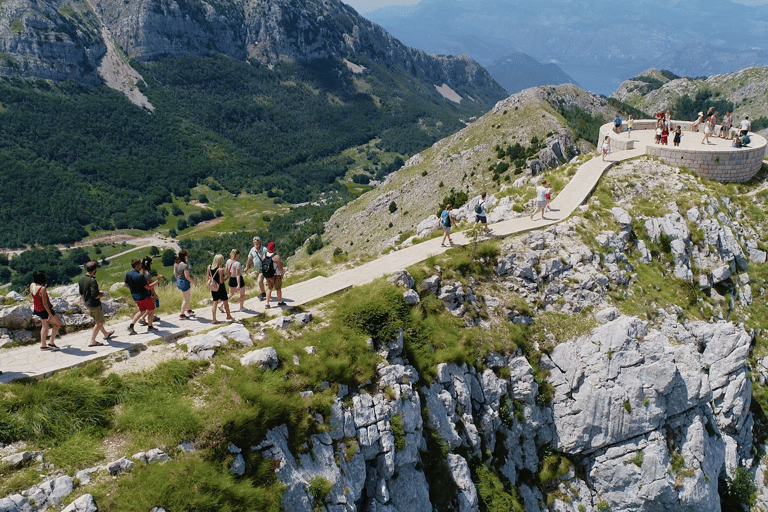 Montenegro: Full-Day Tour to Lovcen National Park & More Group Tour: Pickup from Budva