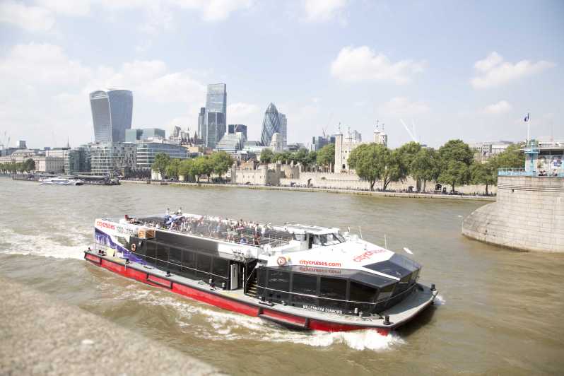 London: River Thames Hop-On Hop-Off Sightseeing Cruise | GetYourGuide