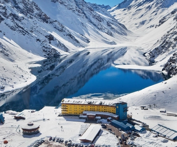 Santiago: Portillo, Laguna del Inca con Parque Aconcagua Opcional