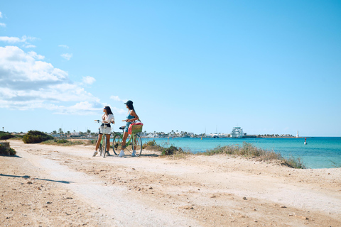 Ibiza: Formentera Boat Trip with Food, Drinks, & Bike Tour All- Inclusive Boat&Bike Tour in Formentera I Origin Edition