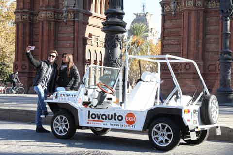 Barcelona: Private Tour in einem umweltfreundlichen Buggy