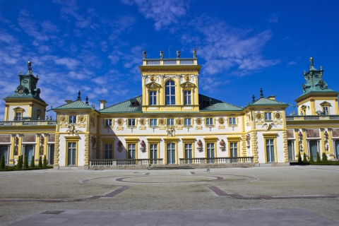 Warschau: Sla de wachtrij over met Wilanów Palace and Gardens Guided Tour2 uur durende Tour of Wilanow Palace & Gardens