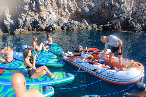 Santorini: Stand-Up-Paddle- und Schnorchelabenteuer