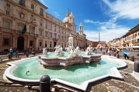 Rome: Piazza Navona 1-Hour Underground Audio Guide Tour Rome: Happy Hour + Piazza Navona Undergroud Audio Tour