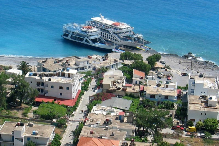 Ab Chania: Tagestour zum Süd-Ende der Samaria-Schlucht