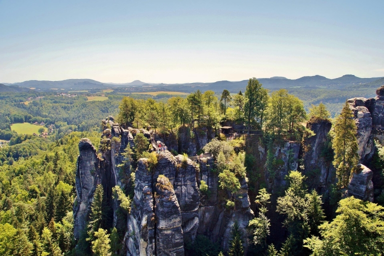 Desde Praga: viaje de día a la Suiza sajona y bohemiaTour de los lugares de fantasía más destacados
