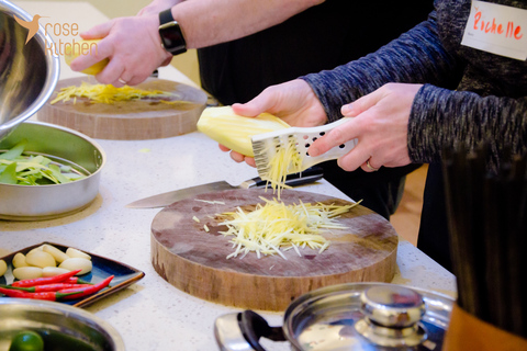 Hanoi: clase de cocina en una villa local con recorrido por el mercado