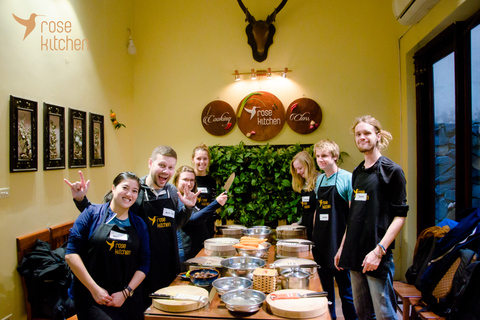 Hanoi: clase de cocina en una villa local con recorrido por el mercado