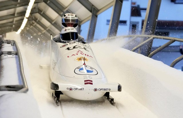 Visit Latvia Bobsleigh and luge track ride experience in Sigulda, Latvia