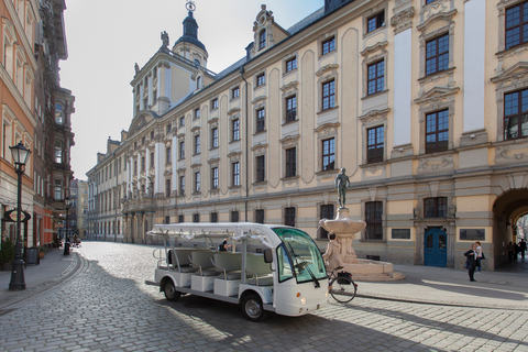 Breslavia: tour turístico de 1 hora en coche eléctrico