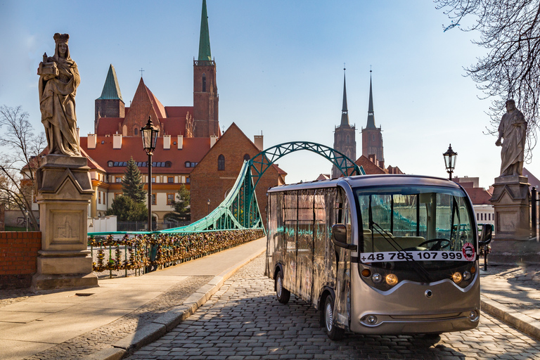 Wroclaw: 1 uur sightseeingtour per elektrische auto