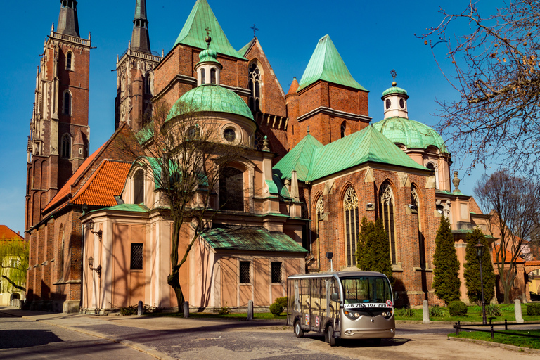 Wrocław: 1-godzinna wycieczka krajoznawcza samochodem elektrycznym