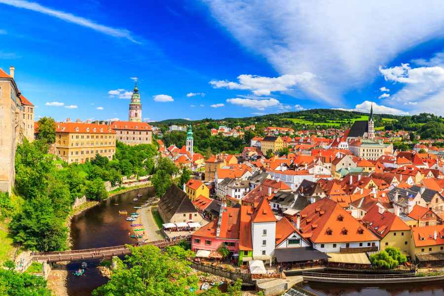 Ab Prag: Ganztägige Tour nach Český Krumlov