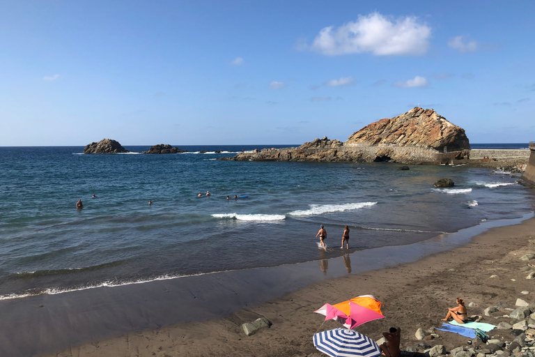 Ténérife : visite de Santa Cruz, La Laguna et TagananaSanta Cruz - La Laguna - Taganana depuis la zone sud