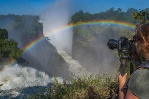 From Livingstone: Victoria Falls Day Trip