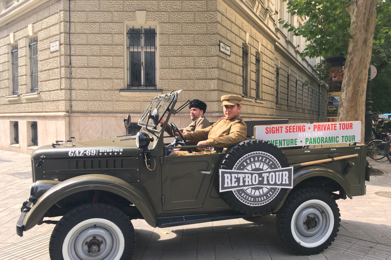 Tour de 3 horas por Budapest con jeep ruso