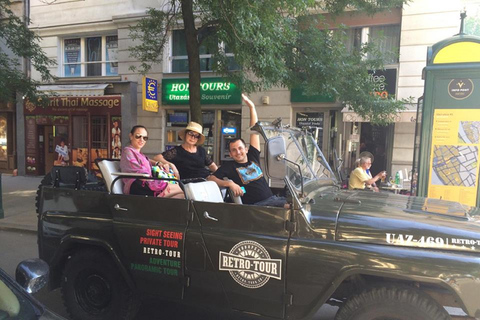 Budapest : visite de 3 h en Jeep russe