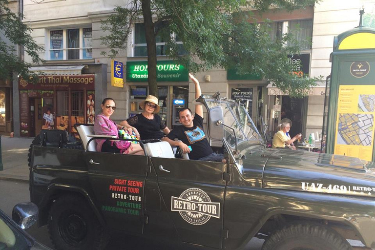 Budapest: Private City Tour with Russian Jeep3-hour Daytime City Tour with Russian Jeep