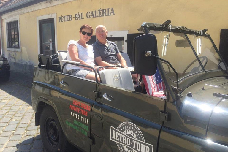 Budapest : visite de 3 h en Jeep russe