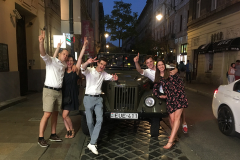 Tour de 3 horas por Budapest con jeep ruso