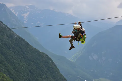 Bovec: Panoramische Zipline Tour