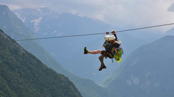 bovec panoramic zipline tour