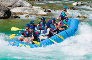 Glacier National Park: Halbtägige Wildwasser-Rafting-Tour