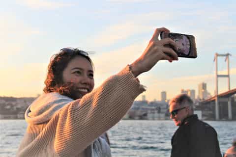 Bosphorus Sunset Cruise on a Luxurious Yacht
