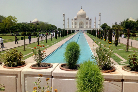 Agra: Taj Mahal Express Entry Ticket with guide Only Guide Service in Agra