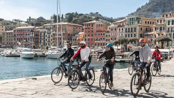 portofino selfguided bike tour from santa margherita