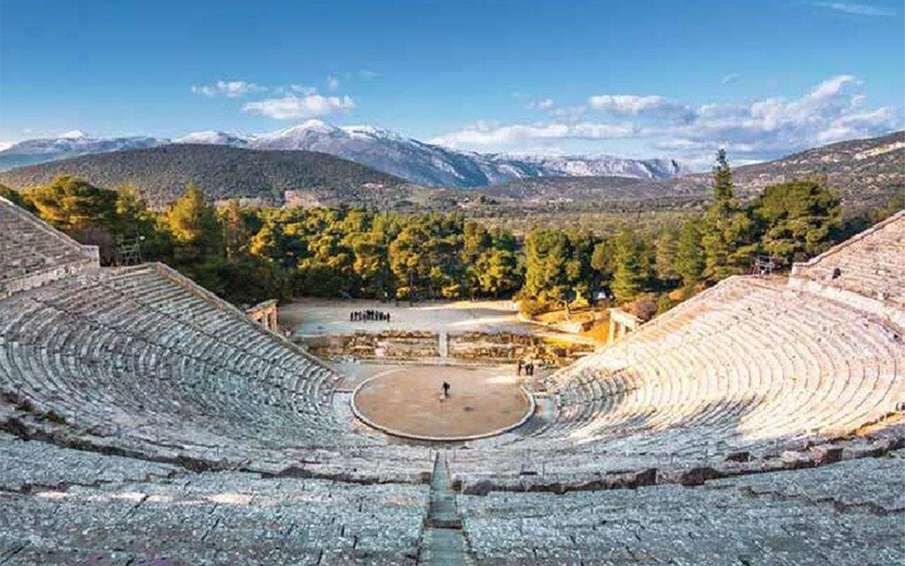 Ab Nauplia: Halbtagestour private Tour Mykene-Epidauros