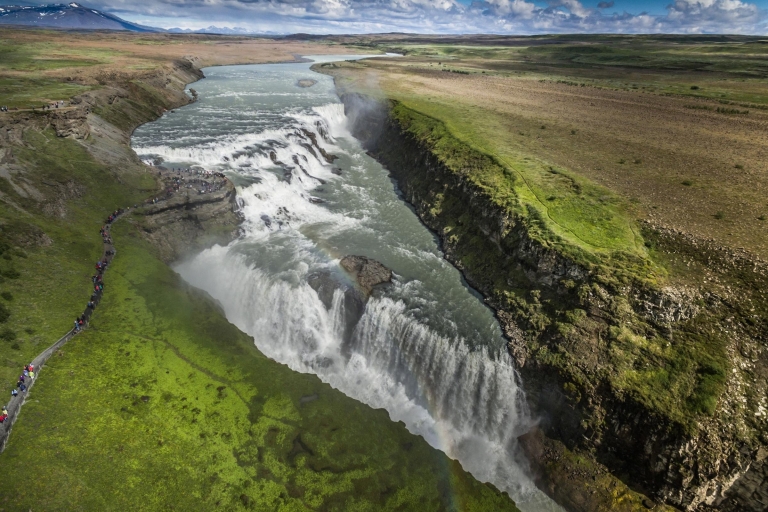Z Reykjaviku: wycieczka po Złotym Kręgu i do Gamla LauginJednodniowa wycieczka bez odbioru