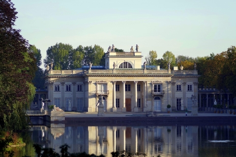 Varsovia: tour privado del Palacio y parque Lazienki con cruceroPalacio de Lazienki y visita al parque con recogida en el hotel