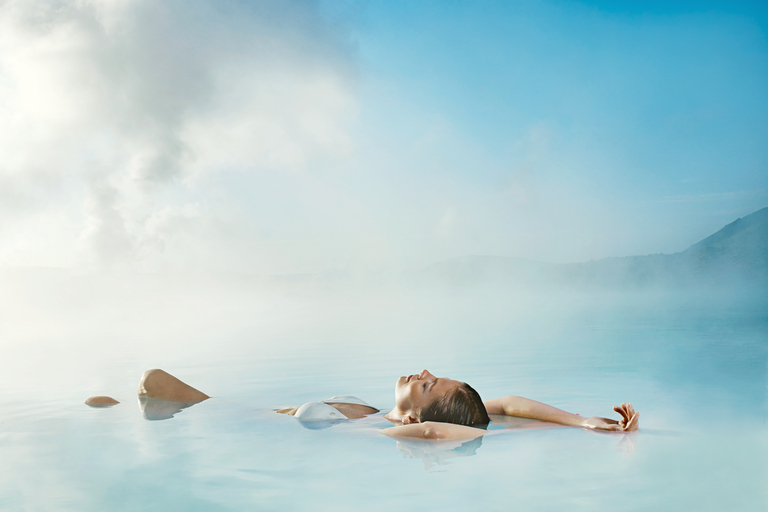 Reykjavík: Círculo Dourado com Ingresso para Lagoa Azul