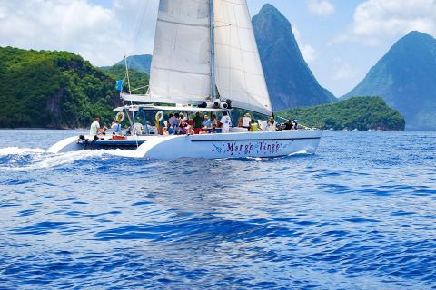 St. Lucia: Catamaran Day Sail & Tour