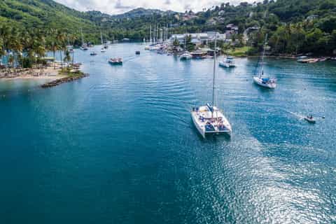 St. Lucia: Catamaran Day Sail & Tour