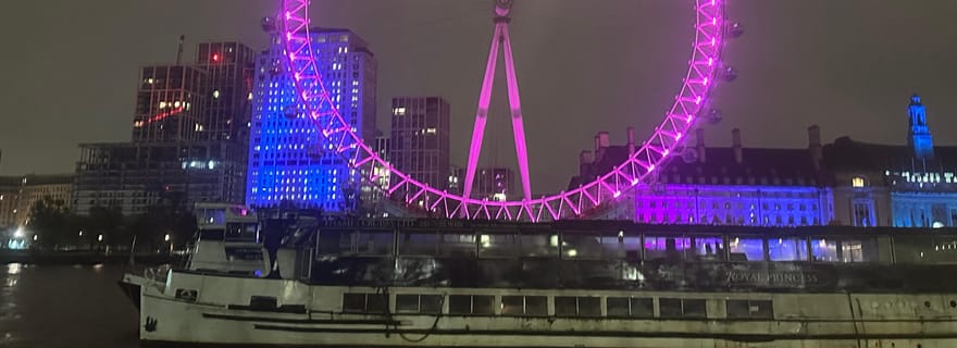 Londres : Visite nocturne privée en taxi noir avec prise en charge à l'hôtel