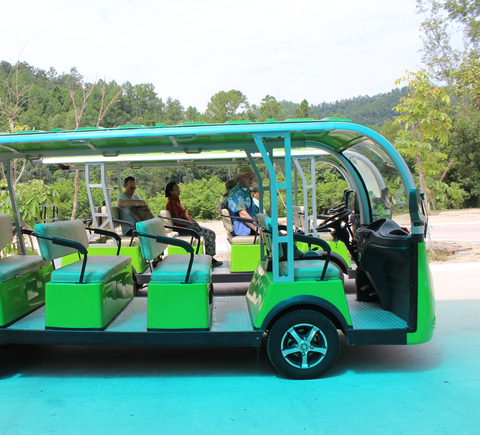 Sightseeing on wheels